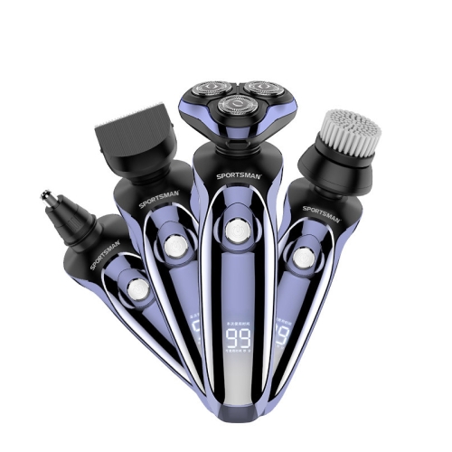 Sportsman SM-530 Electric Men Shaving Knife Multi-Function Base Charging Digital Water Washing Razor, Specification: USB(Purple)
Sportsman SM-530 Electric Men Shaving Knife Multi-Function Base Charging Digital Water Washing Razor, Specification: USB(Purple)