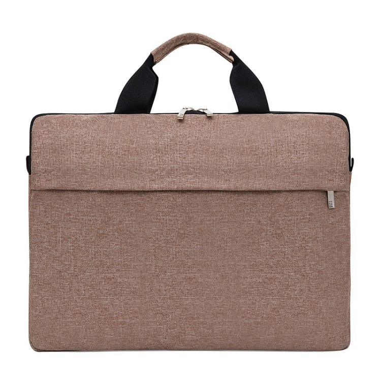 Portable Notebook Bag Multifunctional Waterproof and Wear-Resistant Single Shoulder Computer Bag, Size: 14 inch(Brown)
Portable Notebook Bag Multifunctional Waterproof and Wear-Resistant Single Shoulder Computer Bag, Size: 14 inch(Brown)