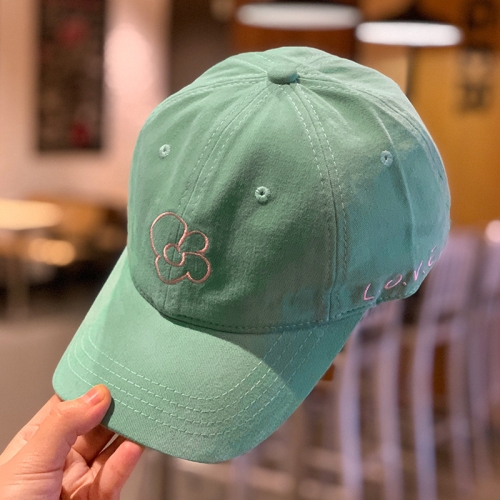 Small Flower Embroidery Baseball Cap Side Letter Cap Sun Hat, Size: Free Size(Green)
Small Flower Embroidery Baseball Cap Side Letter Cap Sun Hat, Size: Free Size(Green)