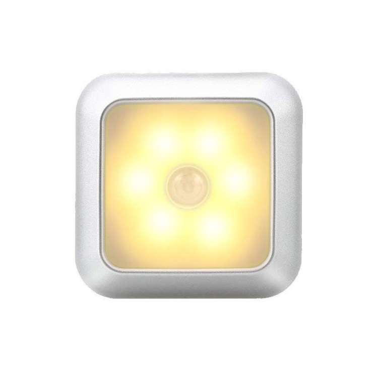 1143 Human Body Sensation Night Light Smart Home Sensing Lights, Light color: Silver Warm Light
1143 Human Body Sensation Night Light Smart Home Sensing Lights, Light color: Silver Warm Light