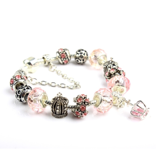 Ladies Crown Colorful Crystal Beaded Bracelet Handmade Glass Bead Bracelet Length: 19cm(DZ36)
Ladies Crown Colorful Crystal Beaded Bracelet Handmade Glass Bead Bracelet Length: 19cm(DZ36)