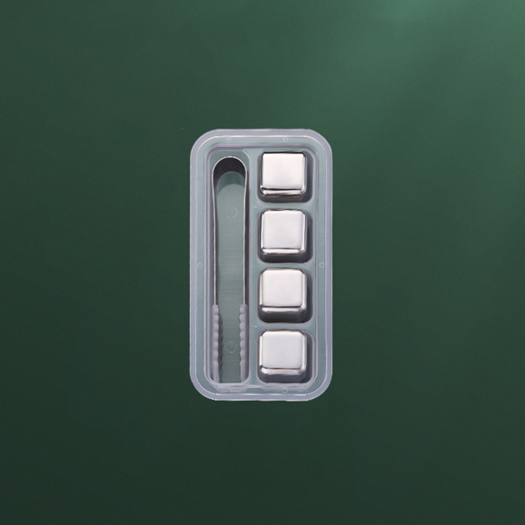 16215 304 Stainless Steel Ice Cubes Metal Quick Frozen Ice Stone, Standard sizes: 4-pieces+Ice Holders (No Logo)
16215 304 Stainless Steel Ice Cubes Metal Quick Frozen Ice Stone, Standard sizes: 4-pieces+Ice Holders (No Logo)