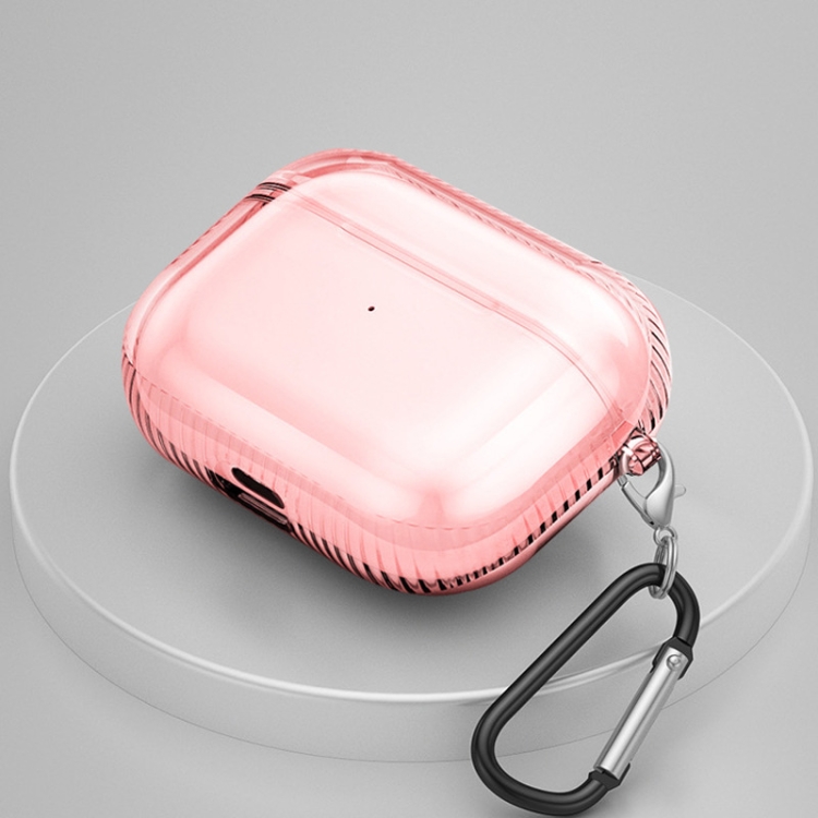 2 PCS Earphone Protective Cover TPU Airbag Transparent Protective Shell For AirPods Pro(Transparent Pink)
2 PCS Earphone Protective Cover TPU Airbag Transparent Protective Shell For AirPods Pro(Transparent Pink)