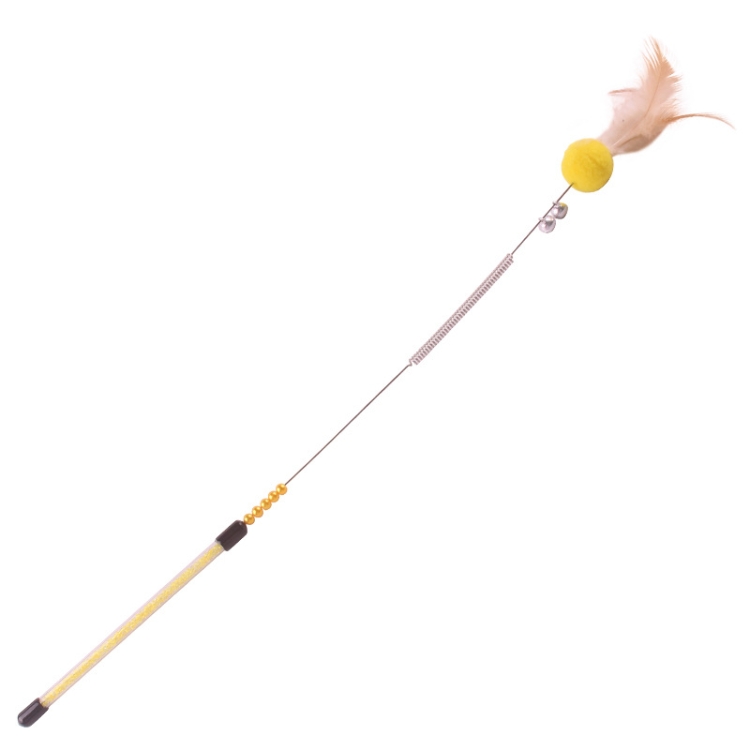 2 PCS BG-W1331 Pet Funny Cat Stick Toy Feather Long Rod Color Funny Cat Stick(Yellow)
2 PCS BG-W1331 Pet Funny Cat Stick Toy Feather Long Rod Color Funny Cat Stick(Yellow)
