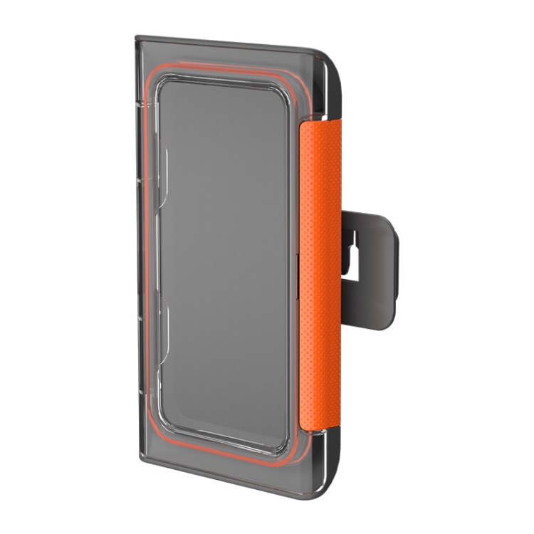 SJK2 Bathroom And Kitchen Waterproof And Anti-Fog Perforation Free Wall Hanging Rotatable Mobile Phone Storage Case(Black Orange )
SJK2 Bathroom And Kitchen Waterproof And Anti-Fog Perforation Free Wall Hanging Rotatable Mobile Phone Storage Case(Black Orange )