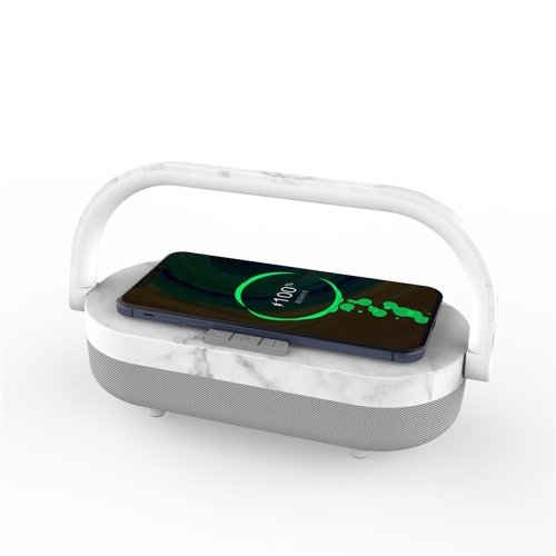 XG21008 3 In 1 Wireless Charger Bluetooth Speaker Rechargeable Bedside Night Light(Marble Pattern)
XG21008 3 In 1 Wireless Charger Bluetooth Speaker Rechargeable Bedside Night Light(Marble Pattern)