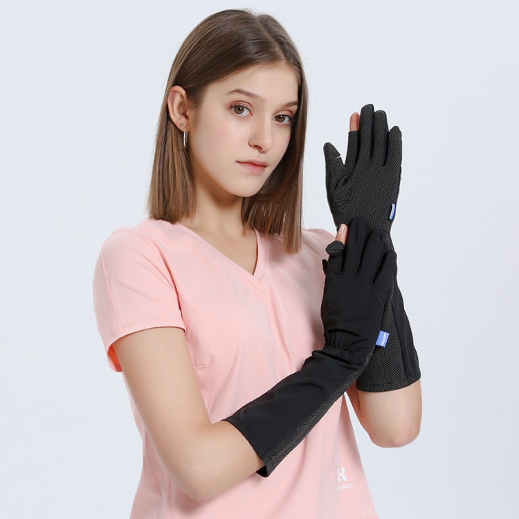 GOLOVEJOY XG33 Summer Ice Silk Sun-Proof Sleeve Outdoor Riding Anti-UV Gloves, Size: M(Black)
GOLOVEJOY XG33 Summer Ice Silk Sun-Proof Sleeve Outdoor Riding Anti-UV Gloves, Size: M(Black)