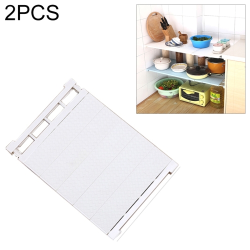 2 PCS Adjustable Closet Organizer Storage Shelf Wall Mounted Kitchen Rack Space Saving Wardrobe Decorative Shelves Cabinet Holders(white-50-80cm)
2 PCS Adjustable Closet Organizer Storage Shelf Wall Mounted Kitchen Rack Space Saving Wardrobe Decorative Shelves Cabinet Holders(white-50-80cm)