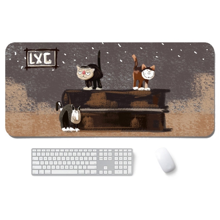 300x700x5mm illustration Cartoon Pattern Waterproof Non-Slip Mouse Pad(Three Cats)
300x700x5mm illustration Cartoon Pattern Waterproof Non-Slip Mouse Pad(Three Cats)