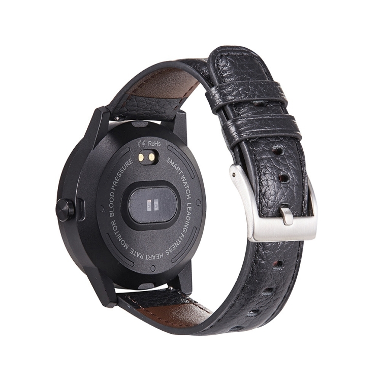 HHJ22 Leather Quick Release Strap For Samsung/Huawei Smart Watches, Size: 22mm(Lychee Pattern Black Silver Buckle)
HHJ22 Leather Quick Release Strap For Samsung/Huawei Smart Watches, Size: 22mm(Lychee Pattern Black Silver Buckle)