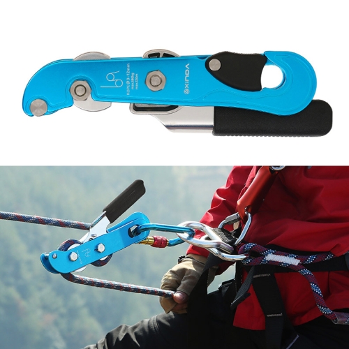 XINDA XD8604 Outdoor Hand Control Climbing Stop Descender Rappelling Descender(Blue)
XINDA XD8604 Outdoor Hand Control Climbing Stop Descender Rappelling Descender(Blue)