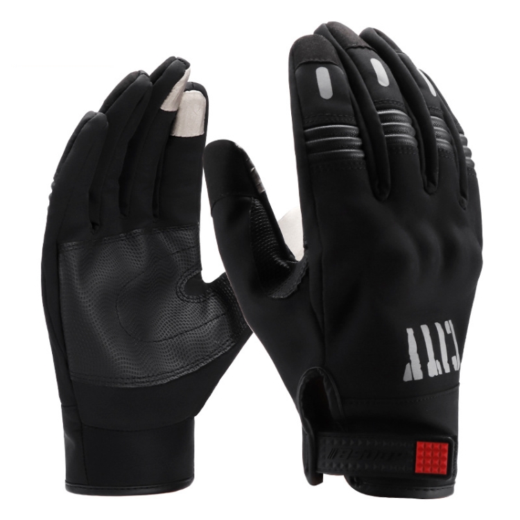BSDDP A0112 Motorcycle Plush Cold-proof Touch Screen Riding Gloves Windproof Waterproof Outdoor Sports Gloves, Size: XXL(Black)
BSDDP A0112 Motorcycle Plush Cold-proof Touch Screen Riding Gloves Windproof Waterproof Outdoor Sports Gloves, Size: XXL(Black)