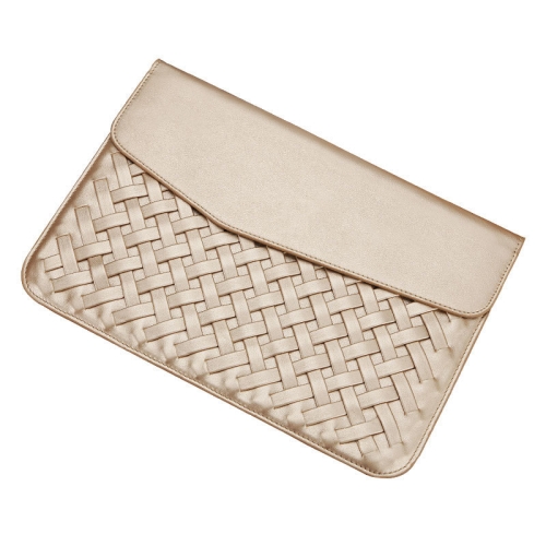 Hand-Woven Computer Bag Notebook Liner Bag, Applicable Model: 13 inch (A1466 / A1369 / A1502 / A1425 / A1466 / A1369 / A1502)(Golden)
Hand-Woven Computer Bag Notebook Liner Bag, Applicable Model: 13 inch (A1466 / A1369 / A1502 / A1425 / A1466 / A1369 / A1502)(Golden)