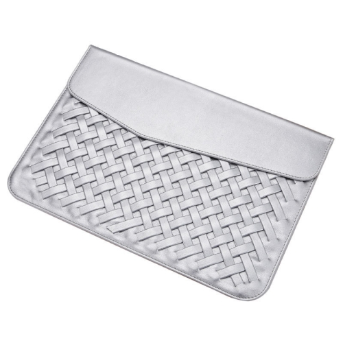 Hand-Woven Computer Bag Notebook Liner Bag, Applicable Model: 15 inch (A1707 / 1990/1398/2141)(Silver)
Hand-Woven Computer Bag Notebook Liner Bag, Applicable Model: 15 inch (A1707 / 1990/1398/2141)(Silver)