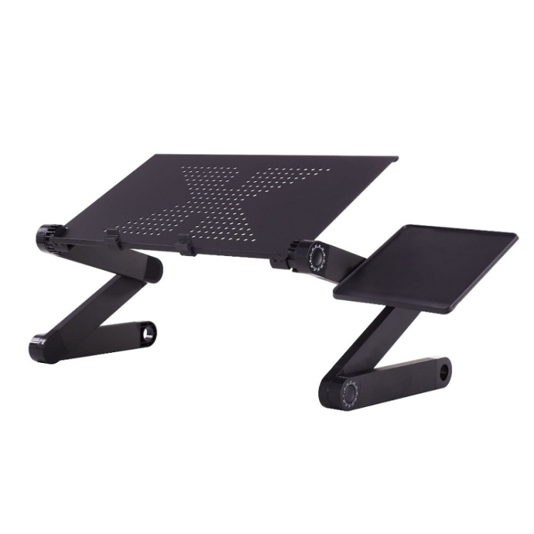 Aluminum Alloy Folding Laptop Desk, Specification: Standard X-type Vents Hole + Mouse Board(Black)
Aluminum Alloy Folding Laptop Desk, Specification: Standard X-type Vents Hole + Mouse Board(Black)