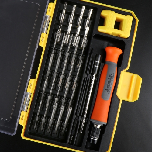 Obadun 9802 31 in 1 Screwdriver Set Tool Computer Clock Precision Multi-Function Repair Tool, Series: Telescopic Handle(Yellow Box)
Obadun 9802 31 in 1 Screwdriver Set Tool Computer Clock Precision Multi-Function Repair Tool, Series: Telescopic Handle(Yellow Box)