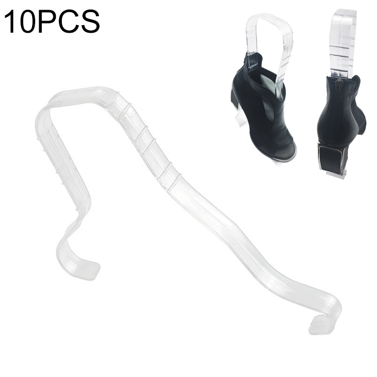 10 PCS Plastic Thickened Transparent Elastic Anti-Wrinkle Anti-Flat Shoe Rack Shoe Store Display Shoe Rack, Colour: 1# Flat Shoe Tree
10 PCS Plastic Thickened Transparent Elastic Anti-Wrinkle Anti-Flat Shoe Rack Shoe Store Display Shoe Rack, Colour: 1# Flat Shoe Tree
