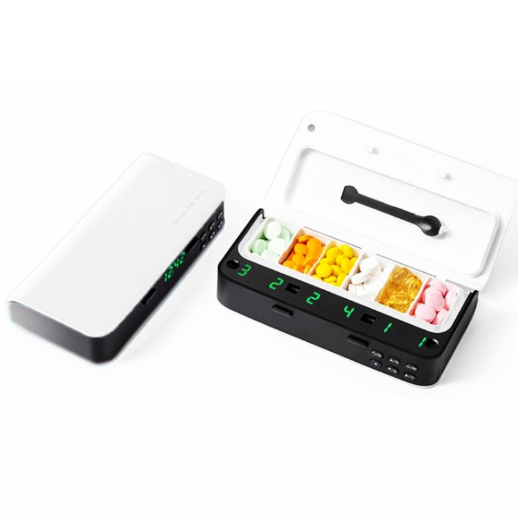 XM-ZY02 Intelligent Electronic Small Pill Box Separate Warehouse To Remind The Elderly To Take Medicine Regularly Portable Pill Box(Elegant White)
XM-ZY02 Intelligent Electronic Small Pill Box Separate Warehouse To Remind The Elderly To Take Medicine Regularly Portable Pill Box(Elegant White)