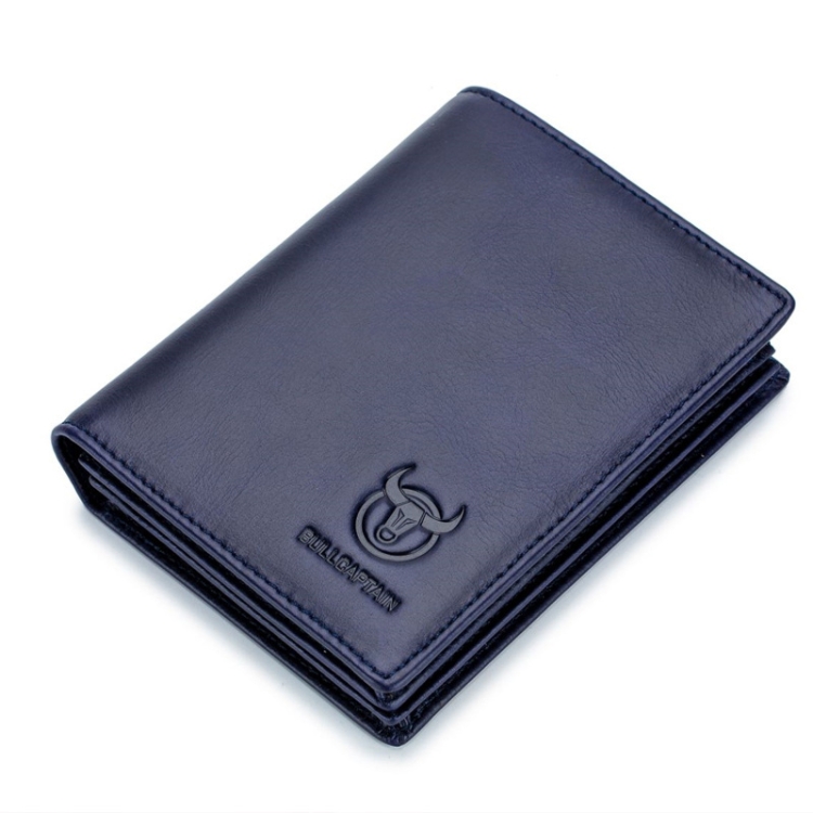 BUFF CAPTAIN 027 Men Short Anti-Theft Wallet Leather Multi-Card Thicken Wallet, Colour: Blue
BUFF CAPTAIN 027 Men Short Anti-Theft Wallet Leather Multi-Card Thicken Wallet, Colour: Blue