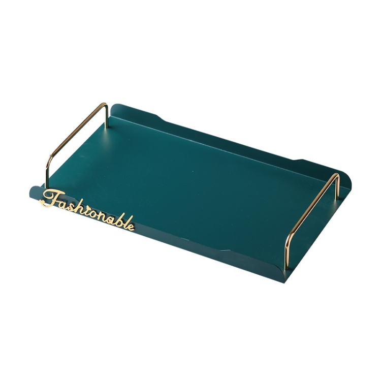 Living Room Metal Letters Cup Storage Tray Home Desktop Accessories Storage Tray, Specification: Large (Ink Green)
Living Room Metal Letters Cup Storage Tray Home Desktop Accessories Storage Tray, Specification: Large (Ink Green)