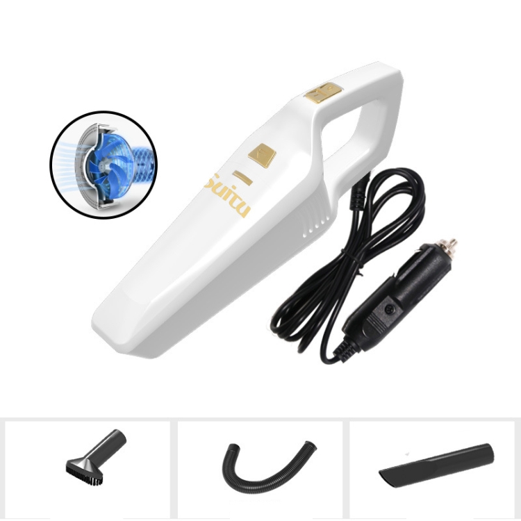 Handheld Multifunctional High-Power Powerful Car Vacuum Cleaner Vacuum Cleaner with Cable (White)
Handheld Multifunctional High-Power Powerful Car Vacuum Cleaner Vacuum Cleaner with Cable (White)