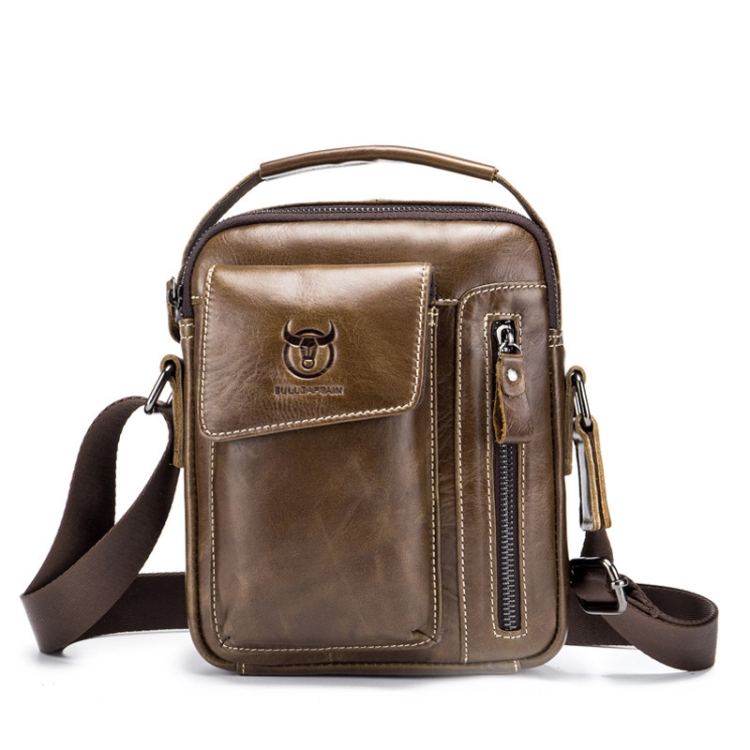 BUFF CAPTAIN 037 First-Layer Cowhide Messenger Bag Male Sports Soft Leather Shoulder Bag(Chestnut Brown)
BUFF CAPTAIN 037 First-Layer Cowhide Messenger Bag Male Sports Soft Leather Shoulder Bag(Chestnut Brown)