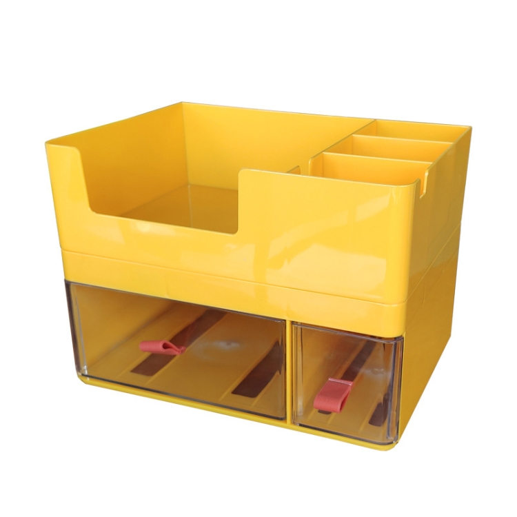 Drawer-Type Desktop Storage Box Divided Multi-Layer Jewelry Box, Specifications: 1 Layer+ Cover (Yellow Translucent)
Drawer-Type Desktop Storage Box Divided Multi-Layer Jewelry Box, Specifications: 1 Layer+ Cover (Yellow Translucent)