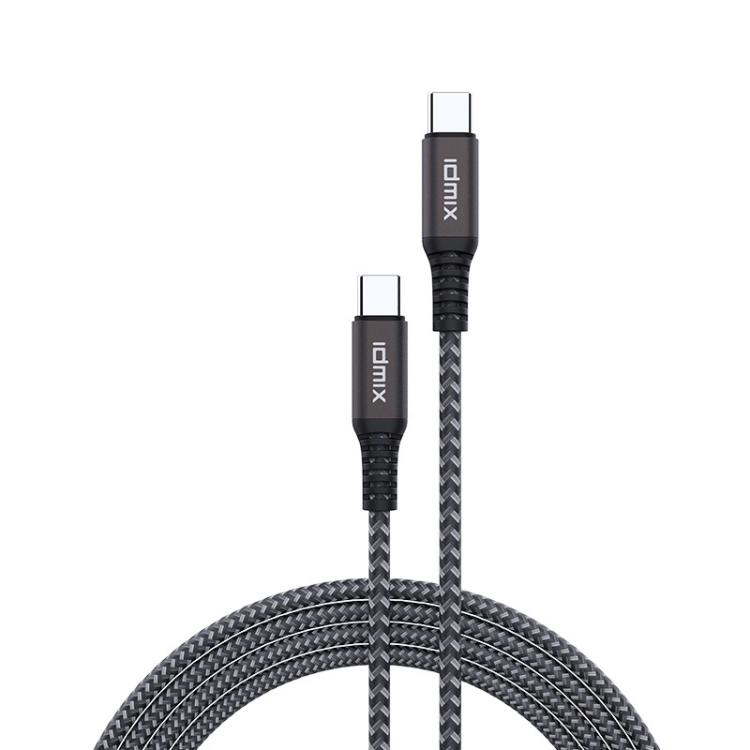 IDMIX L09CC 2m 5A Max PD USB-C / Type-C to Type-C Fast Charging Data Cable(Grey)
IDMIX L09CC 2m 5A Max PD USB-C / Type-C to Type-C Fast Charging Data Cable(Grey)