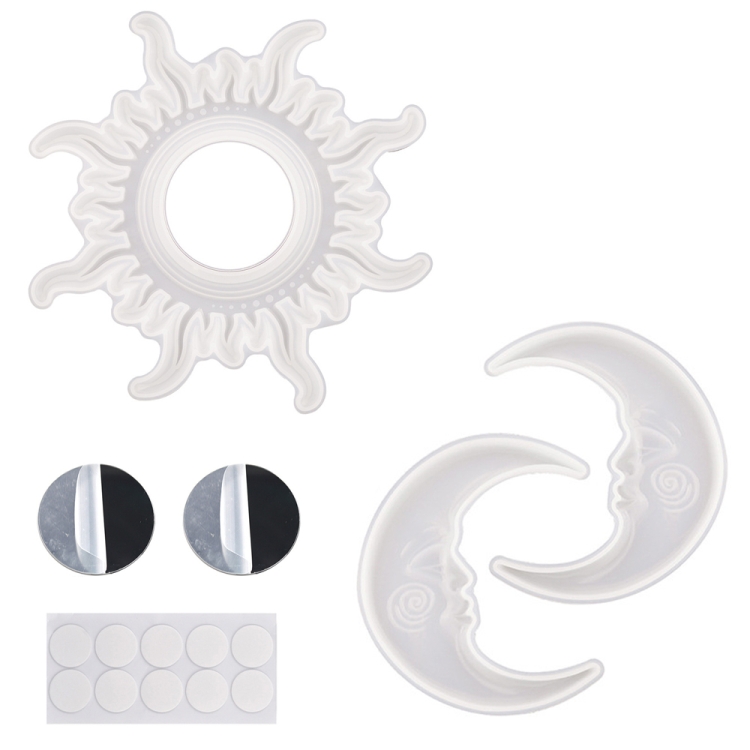 Sunglasses Moon Wall Pendant Mold Sun And Moon Mirror Wall Decoration Silicone Mold Set(Sun And Moon Mold Set)
Sunglasses Moon Wall Pendant Mold Sun And Moon Mirror Wall Decoration Silicone Mold Set(Sun And Moon Mold Set)