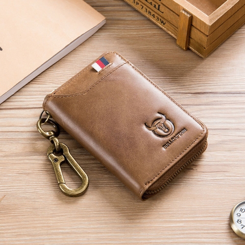 BUFF CAPTAIN 474 Multifunctional Leather Coin Purse Man Hanging Waist Door Anti-Brush Key Bag, Colour: Yellow Brown
BUFF CAPTAIN 474 Multifunctional Leather Coin Purse Man Hanging Waist Door Anti-Brush Key Bag, Colour: Yellow Brown