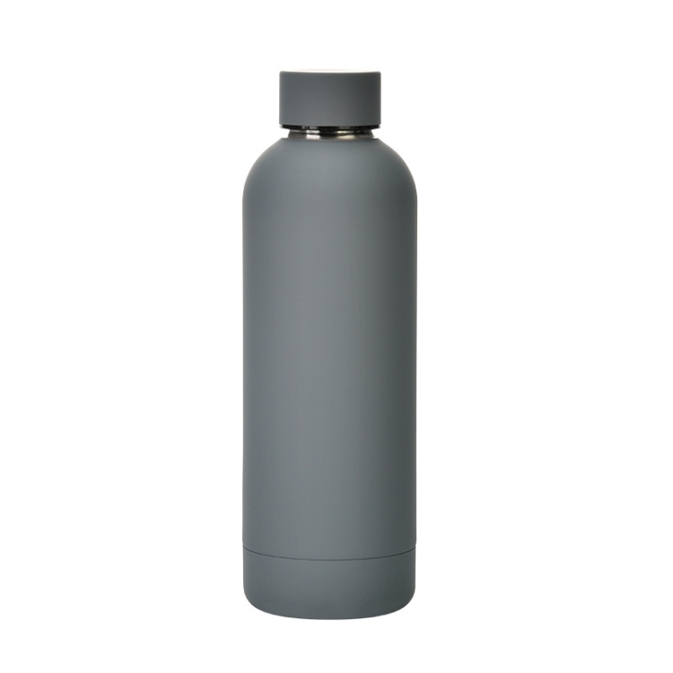 Stainless Steel Outdoor Matte Water Bottle Portable Sports Water Cup Rubber Paint Insulation Cup(Gray)
Stainless Steel Outdoor Matte Water Bottle Portable Sports Water Cup Rubber Paint Insulation Cup(Gray)