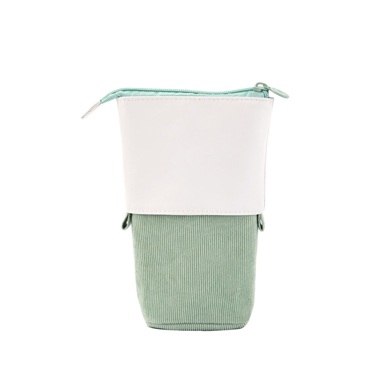 ANGOO Corduroy Retractable Drop-Down Pencil Case Student Stationery Storage Bag(Green)
ANGOO Corduroy Retractable Drop-Down Pencil Case Student Stationery Storage Bag(Green)