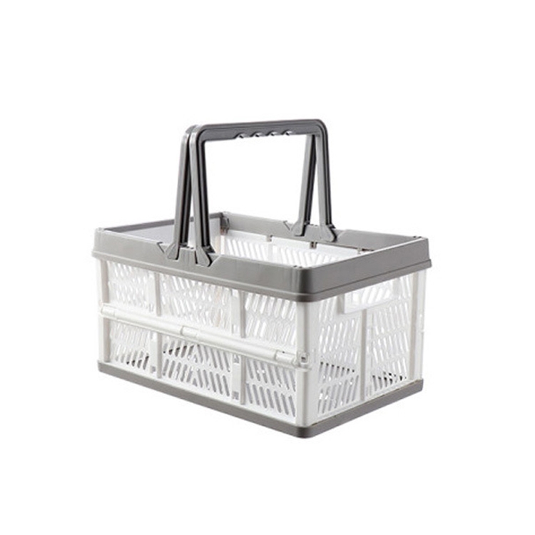 2 PCS Foldable Hand-Plastic Storage Basket Multi-Function Desktop Snack Basket Carry On-Board Storage Basket(White)
2 PCS Foldable Hand-Plastic Storage Basket Multi-Function Desktop Snack Basket Carry On-Board Storage Basket(White)