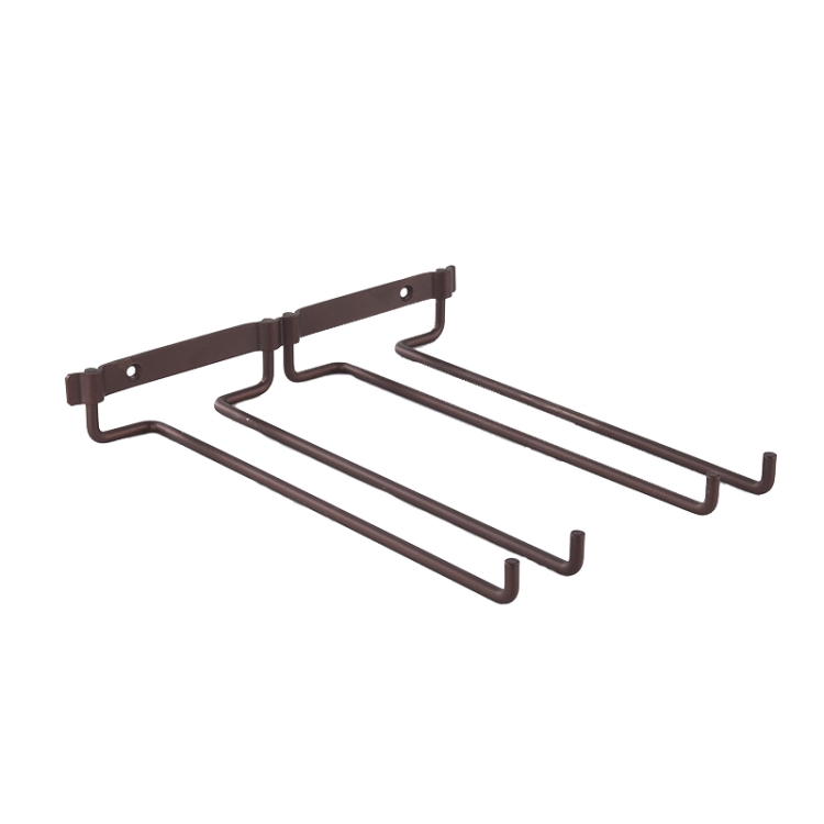 Wall Continental Wrought Iron Wine Glass Rack 2 Row Kitchen Hanging Wine Glass Shelf(Matte Bronze)
Wall Continental Wrought Iron Wine Glass Rack 2 Row Kitchen Hanging Wine Glass Shelf(Matte Bronze)