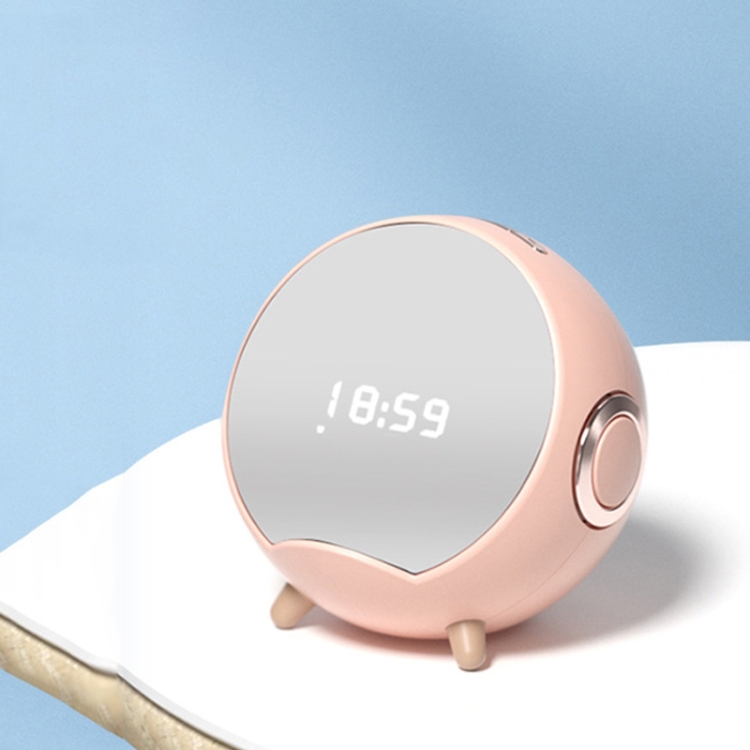 Mini Desktop Multi-Function Smart Wireless Charging Bluetooth Speaker with Alarm Clock & Phone Holder Function(Pink)
Mini Desktop Multi-Function Smart Wireless Charging Bluetooth Speaker with Alarm Clock & Phone Holder Function(Pink)