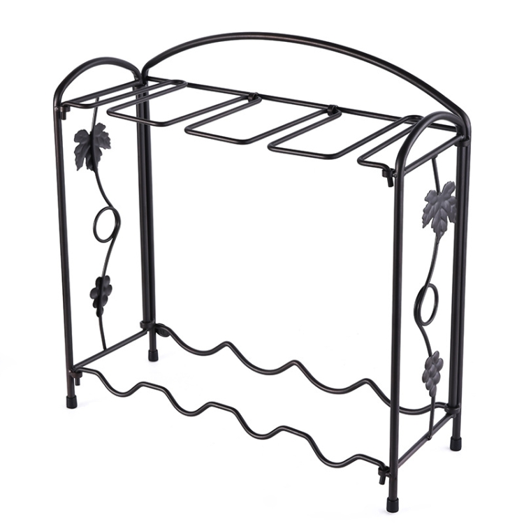Red Wine Rack Wrought Iron Kitchen Table Wine Cup Storage Frame(Matte Bronze)
Red Wine Rack Wrought Iron Kitchen Table Wine Cup Storage Frame(Matte Bronze)