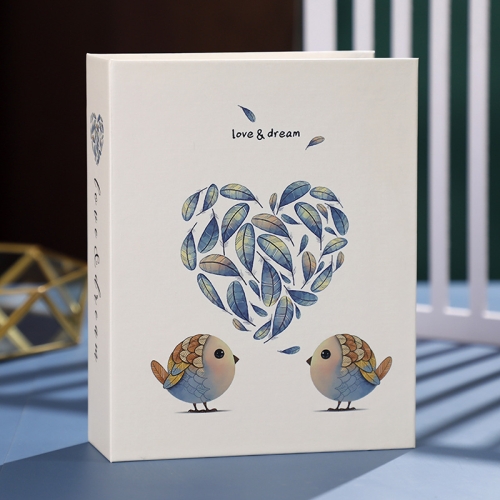 4 PCS Family Large-Capacity Interstitial Album Book Photo Studio Photo Storage Book, Specification: Laminated 6 inch 100 Sheets(Love Bird 10)
4 PCS Family Large-Capacity Interstitial Album Book Photo Studio Photo Storage Book, Specification: Laminated 6 inch 100 Sheets(Love Bird 10)