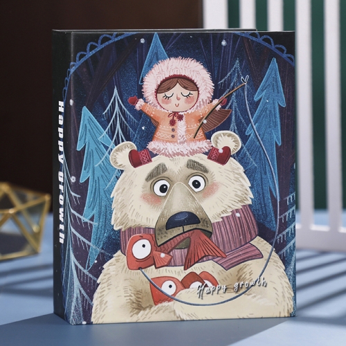 4 PCS Family Large-Capacity Interstitial Album Book Photo Studio Photo Storage Book, Specification: Laminated 6 inch 100 Sheets(Bear Kid 11)
4 PCS Family Large-Capacity Interstitial Album Book Photo Studio Photo Storage Book, Specification: Laminated 6 inch 100 Sheets(Bear Kid 11)
