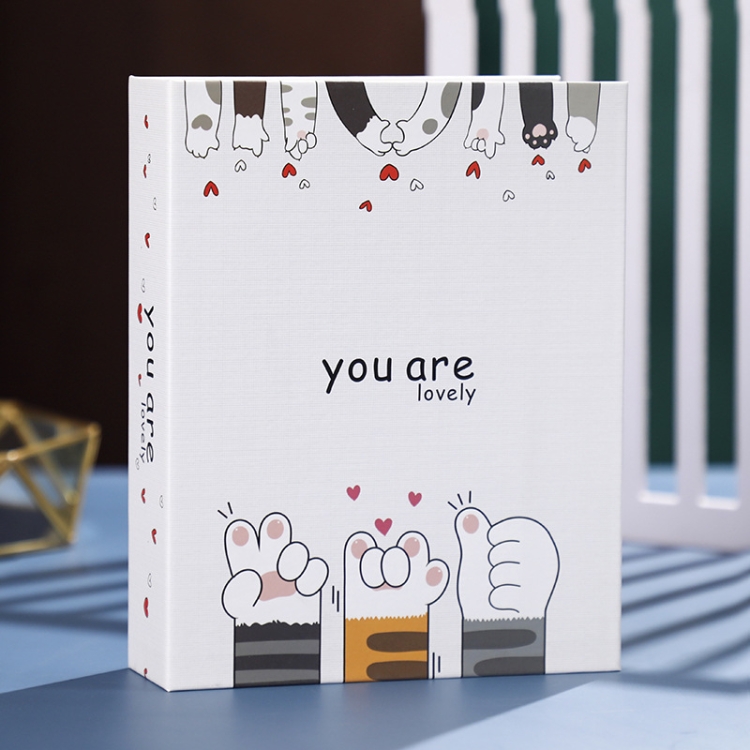 4 PCS Family Large-Capacity Interstitial Album Book Photo Studio Photo Storage Book, Specification: Laminated 7 inch 100 Sheets(Cute Cat 2)
4 PCS Family Large-Capacity Interstitial Album Book Photo Studio Photo Storage Book, Specification: Laminated 7 inch 100 Sheets(Cute Cat 2)