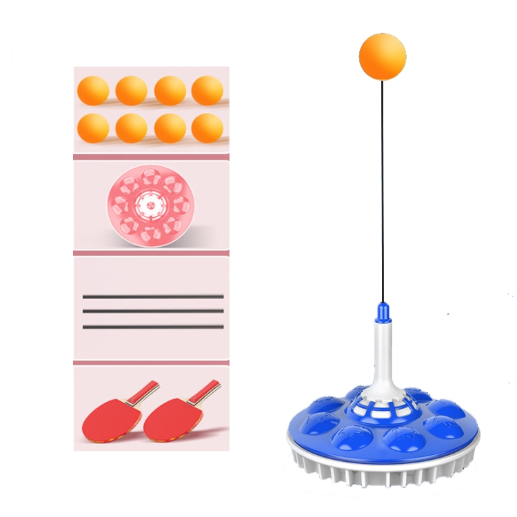 Household Suction Cup Self-Training Elastic Flexible Shaft Children Parent-Child Training Table Tennis Trainer, Style: 3 Poles 8 Balls (Blue)
Household Suction Cup Self-Training Elastic Flexible Shaft Children Parent-Child Training Table Tennis Trainer, Style: 3 Poles 8 Balls (Blue)