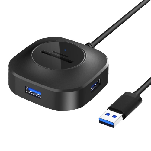 H25-3.0 3 x USB Port + TF/SD Card Reader Computer Notebook High-Speed Hub Splitter
H25-3.0 3 x USB Port + TF/SD Card Reader Computer Notebook High-Speed Hub Splitter