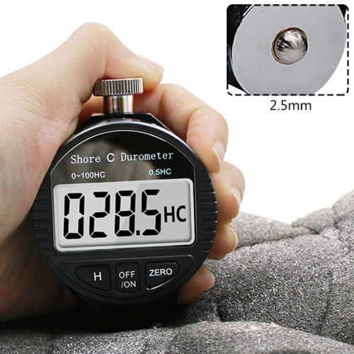 Electronic Digital Display Hard Meter Plastic Rubber Silicone Tire Hardness Meter, Model: 0-100HC C
Electronic Digital Display Hard Meter Plastic Rubber Silicone Tire Hardness Meter, Model: 0-100HC C