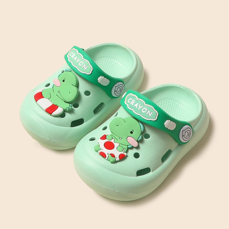 Children Soft Bottom Non-Slip Cave Shoes Baby Sandals Slippers, Size: 170(Dinosaur Light Green)
Children Soft Bottom Non-Slip Cave Shoes Baby Sandals Slippers, Size: 170(Dinosaur Light Green)