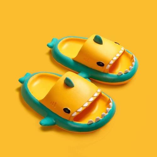 Stereo Color Shark EVA Slippers Children Non-Slip Soft Bottom Slippers, Size: 150(Yellow Green Side)
Stereo Color Shark EVA Slippers Children Non-Slip Soft Bottom Slippers, Size: 150(Yellow Green Side)