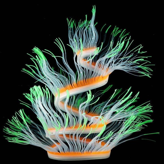 Aquarium Fish Tank Landscaping Decoration Silica Gel Simulation Software Coral Fluorescent Anemone, Size: 100cm(Green)
Aquarium Fish Tank Landscaping Decoration Silica Gel Simulation Software Coral Fluorescent Anemone, Size: 100cm(Green)