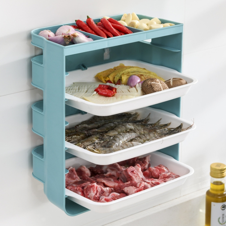 XW-PC001 Household Multi-Layer Punch-Free Side Dish Kitchen Wall Rack, Colour: Large 3-layers (Blue)
XW-PC001 Household Multi-Layer Punch-Free Side Dish Kitchen Wall Rack, Colour: Large 3-layers (Blue)