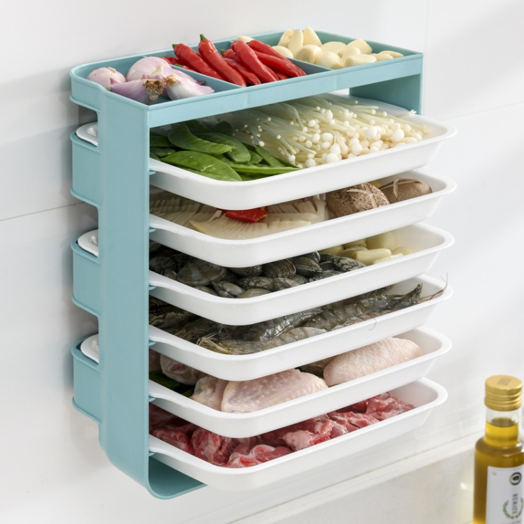 XW-PC001 Household Multi-Layer Punch-Free Side Dish Kitchen Wall Rack, Colour: Large 6-layers (Blue)
XW-PC001 Household Multi-Layer Punch-Free Side Dish Kitchen Wall Rack, Colour: Large 6-layers (Blue)