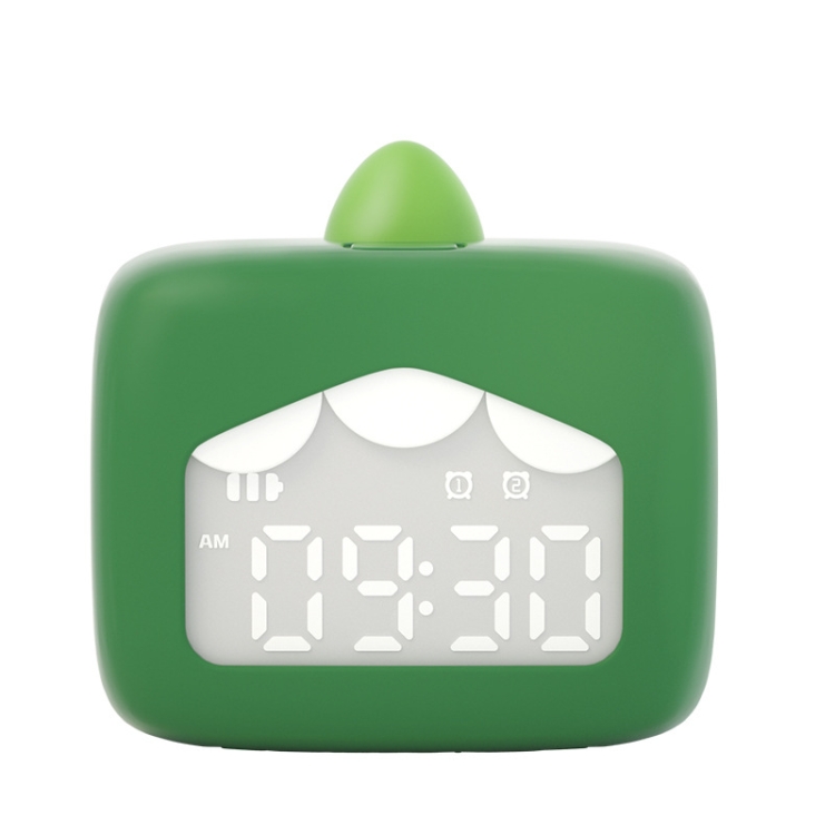 Cartoon Mini Smart Alarm Clock USB Rechargeable Children Bedside Fun With Sleeping Clock(Mushed Green)
Cartoon Mini Smart Alarm Clock USB Rechargeable Children Bedside Fun With Sleeping Clock(Mushed Green)