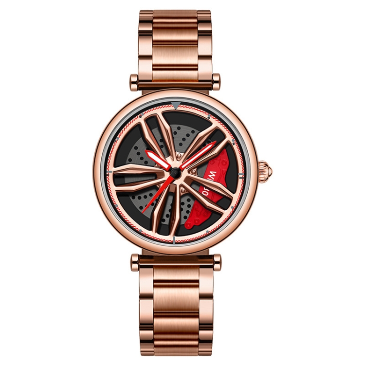 SANDA P1074 Cool Couple Steel Band Quartz Watch Wheel Series Dial Ladies Watch(Rose Gold)
SANDA P1074 Cool Couple Steel Band Quartz Watch Wheel Series Dial Ladies Watch(Rose Gold)