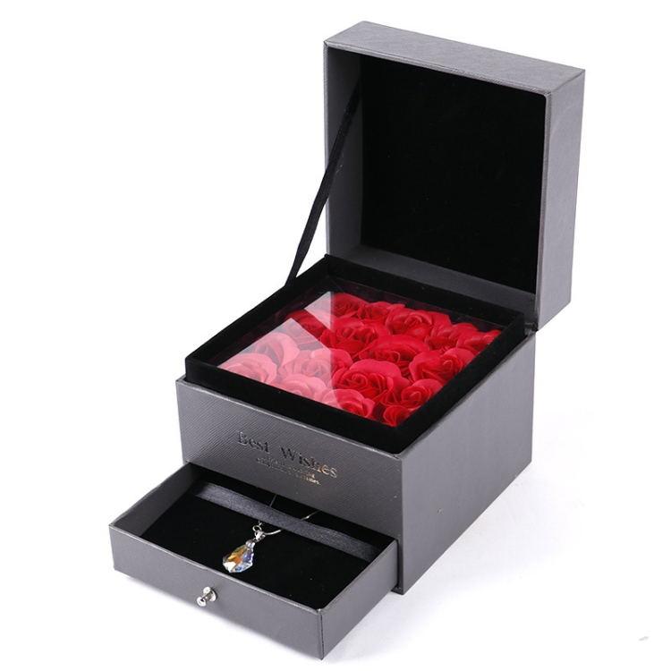 Soap Flower Double Jewelry Box Lipstick Box Valentine Day Gift Packaging Box(Uncontain)
Soap Flower Double Jewelry Box Lipstick Box Valentine Day Gift Packaging Box(Uncontain)